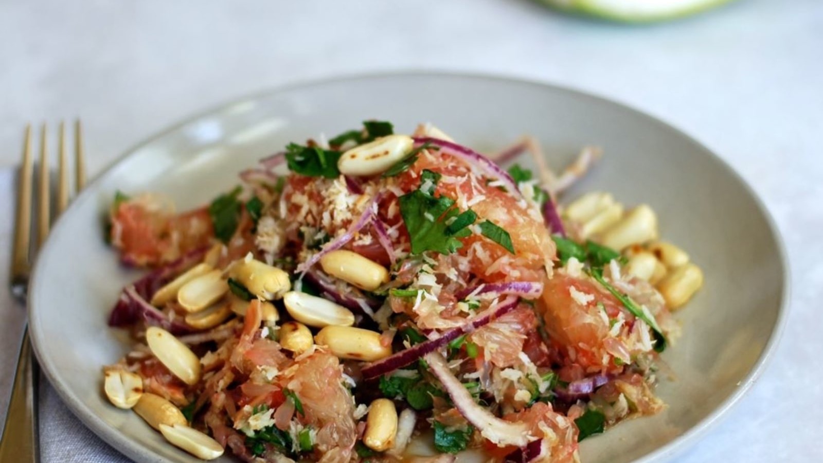 Image of 10 minute Pomelo Salad with Toasted Coconut