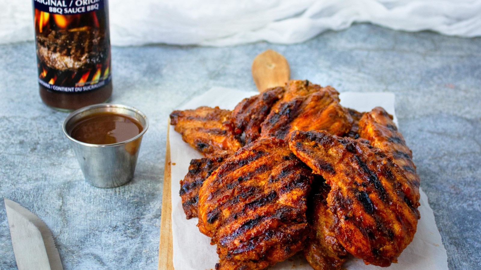 Image of Smoky Grilled Barbecue Chicken