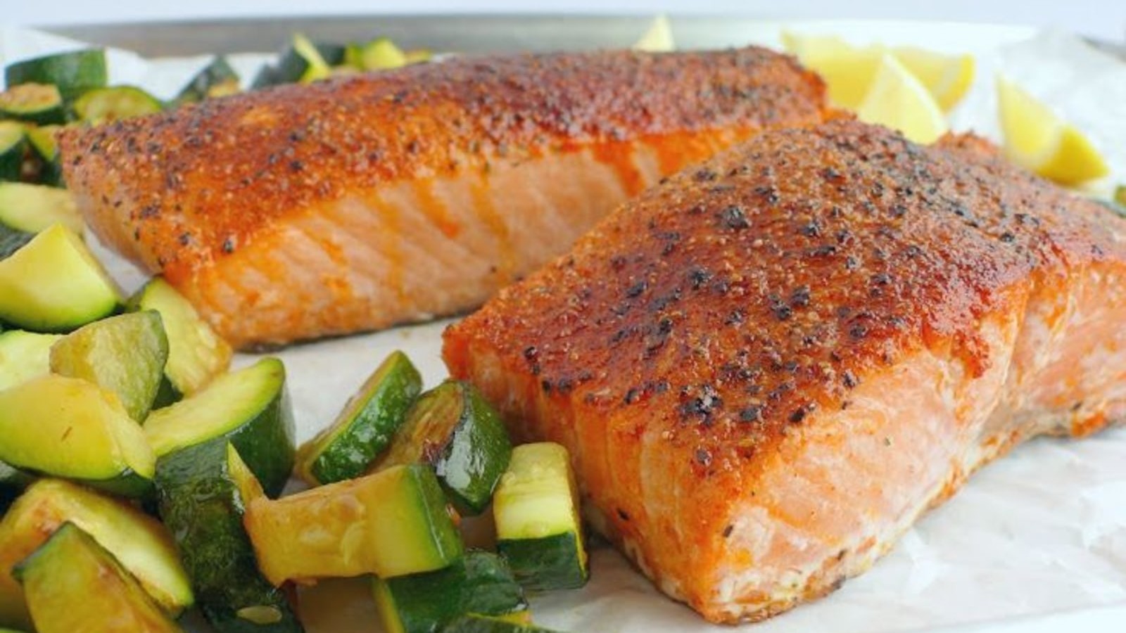 Image of Blood Orange Pan Seared Salmon