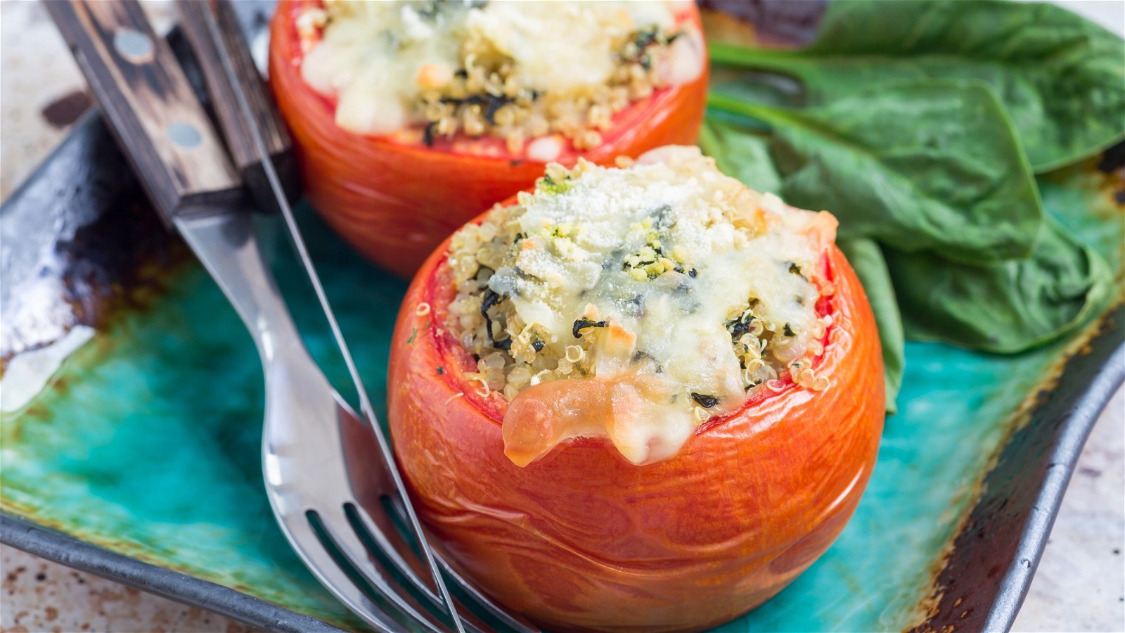 Image of Baked Stuffed Tomatoes