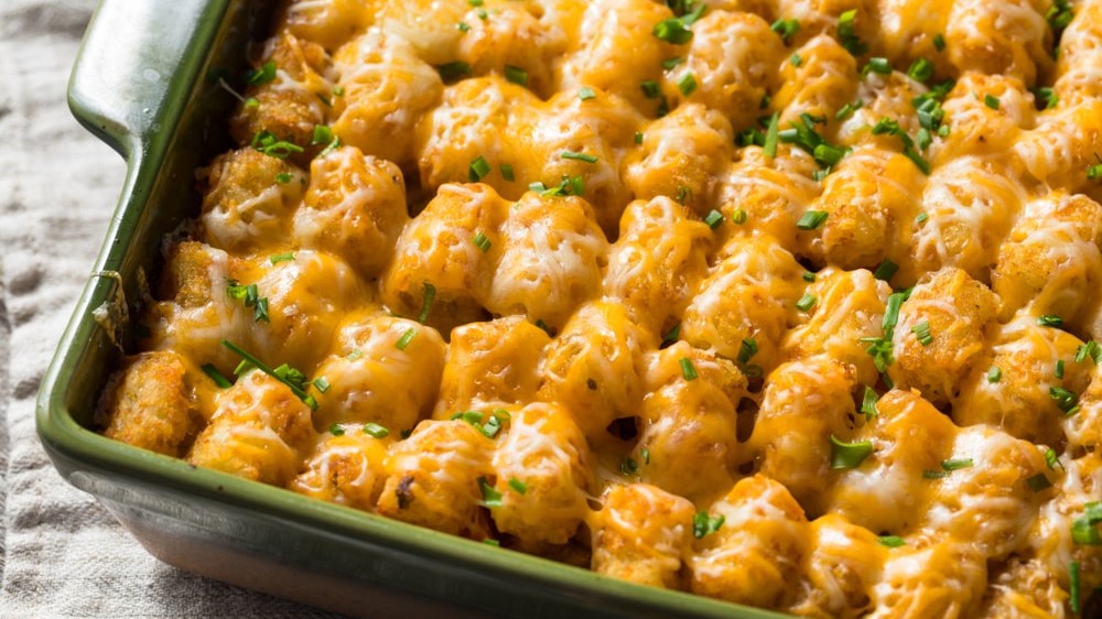 Image of Cheesy BBQ Potato Puff Casserole