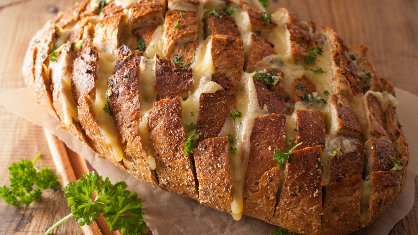 Image of Cheesy Garlic Pull Apart Bread