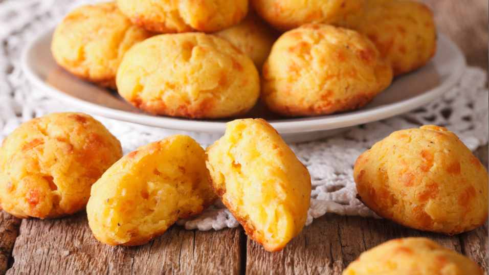 Image of Cheddar Garlic Drop Biscuits