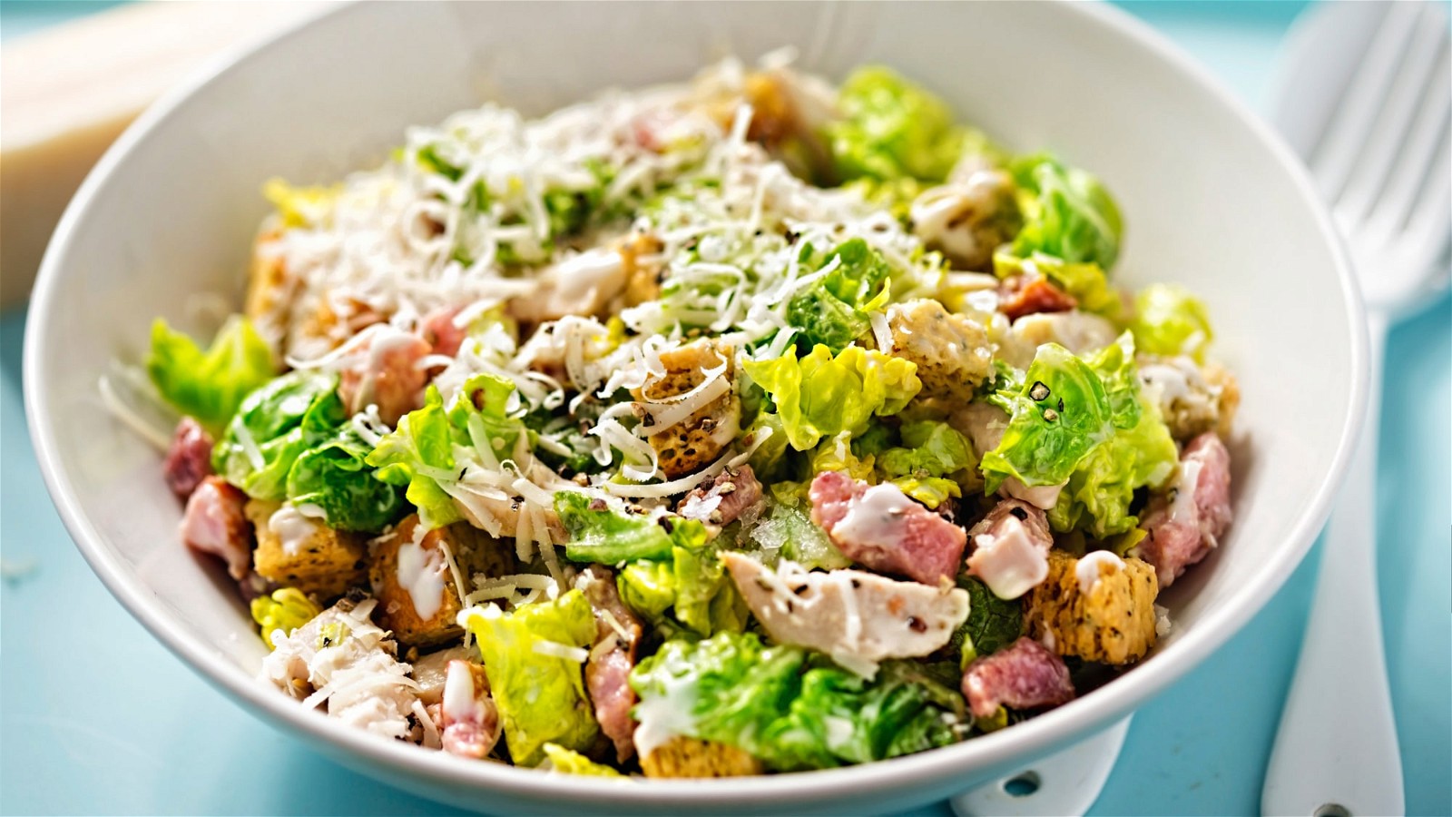 Image of Chopped Chicken Casaer Salad