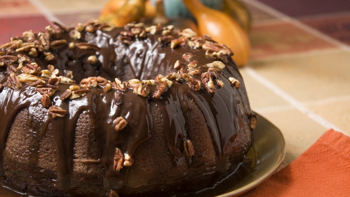 Image of Chocolate Pecan Bundt Cake