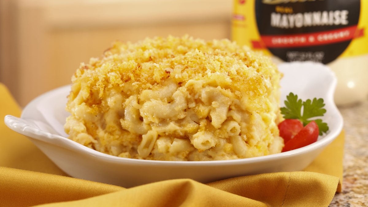 Image of Duke's Baked Macaroni and Cheese with Baked Panko Crust