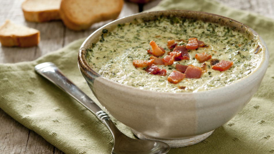 Image of Duke's Hot Jalapeno Bacon-Spinach Dip