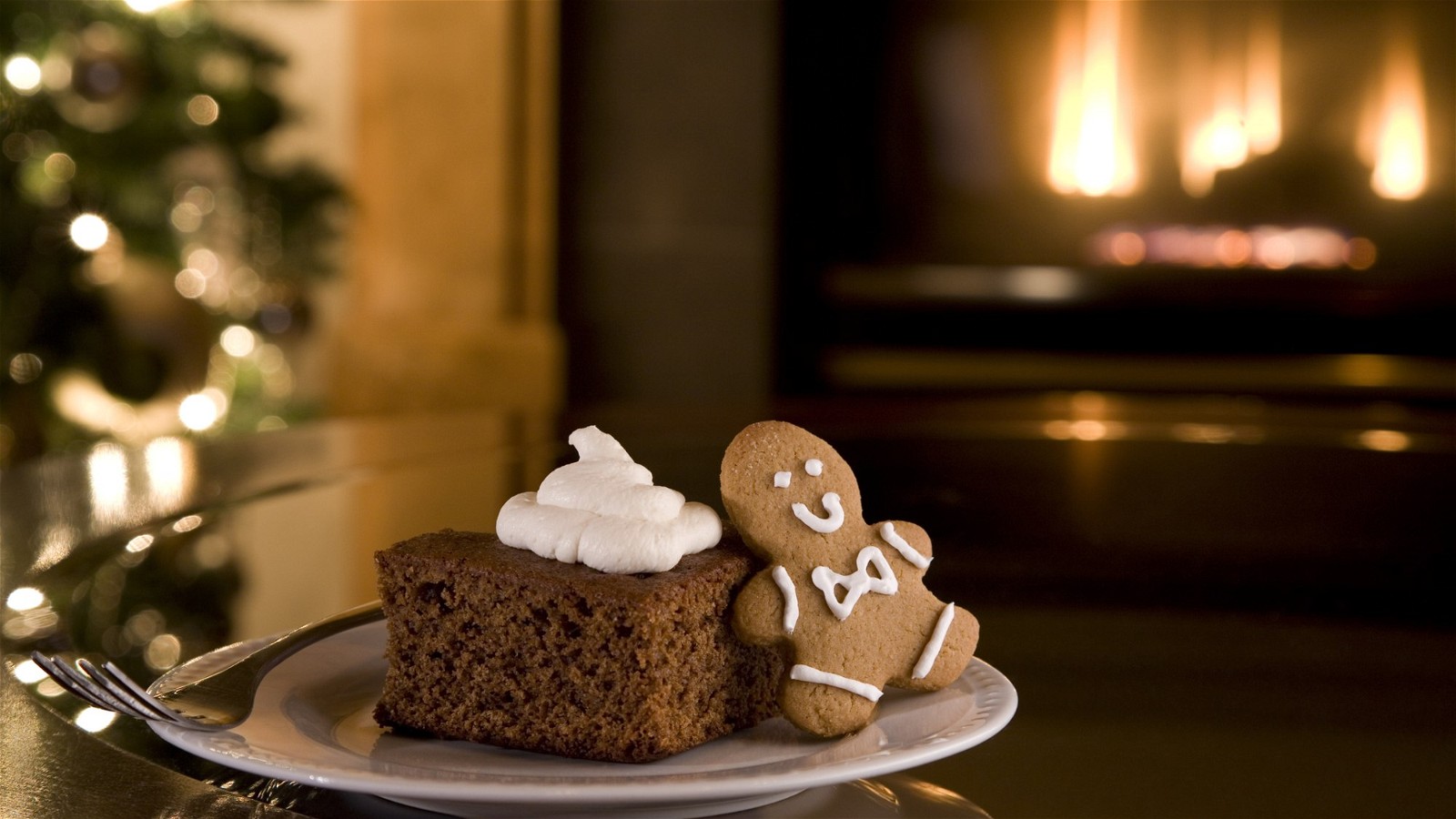 Image of Ginger Bread with Maple Syrup Whipped Cream