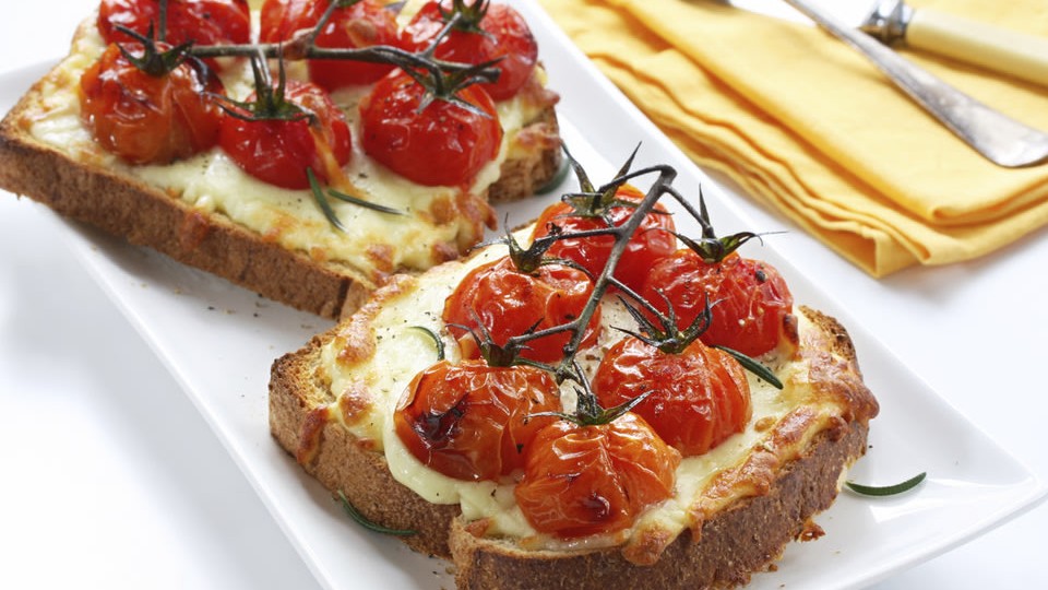 Image of Grilled Tomato and Cheese Sandwich 
