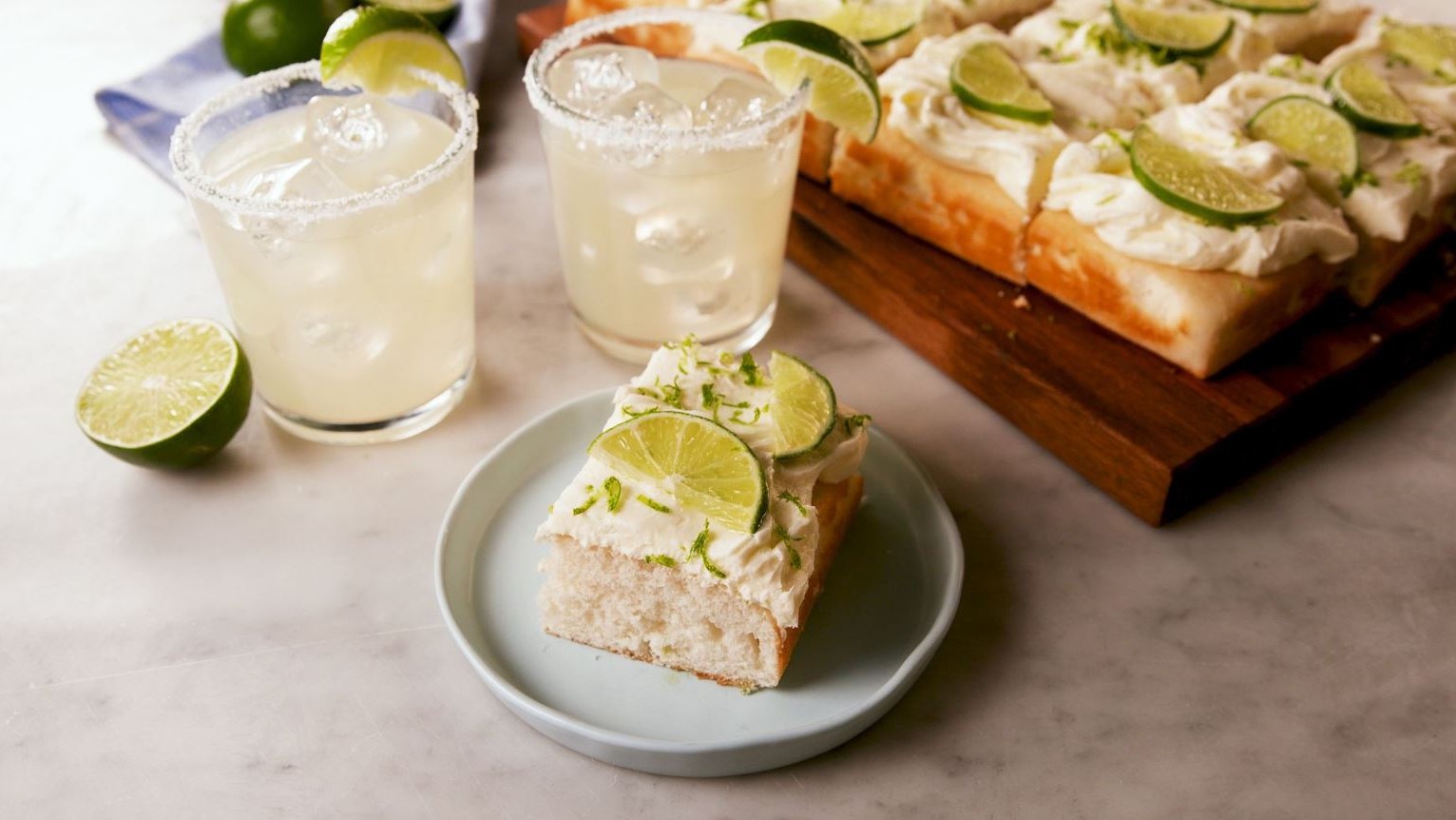 Image of Margarita Cake with Tequila Frosting