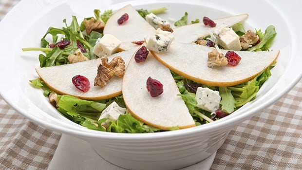 Image of Leftover Thanksgiving Salad with Creamy Olive Oil Dressing