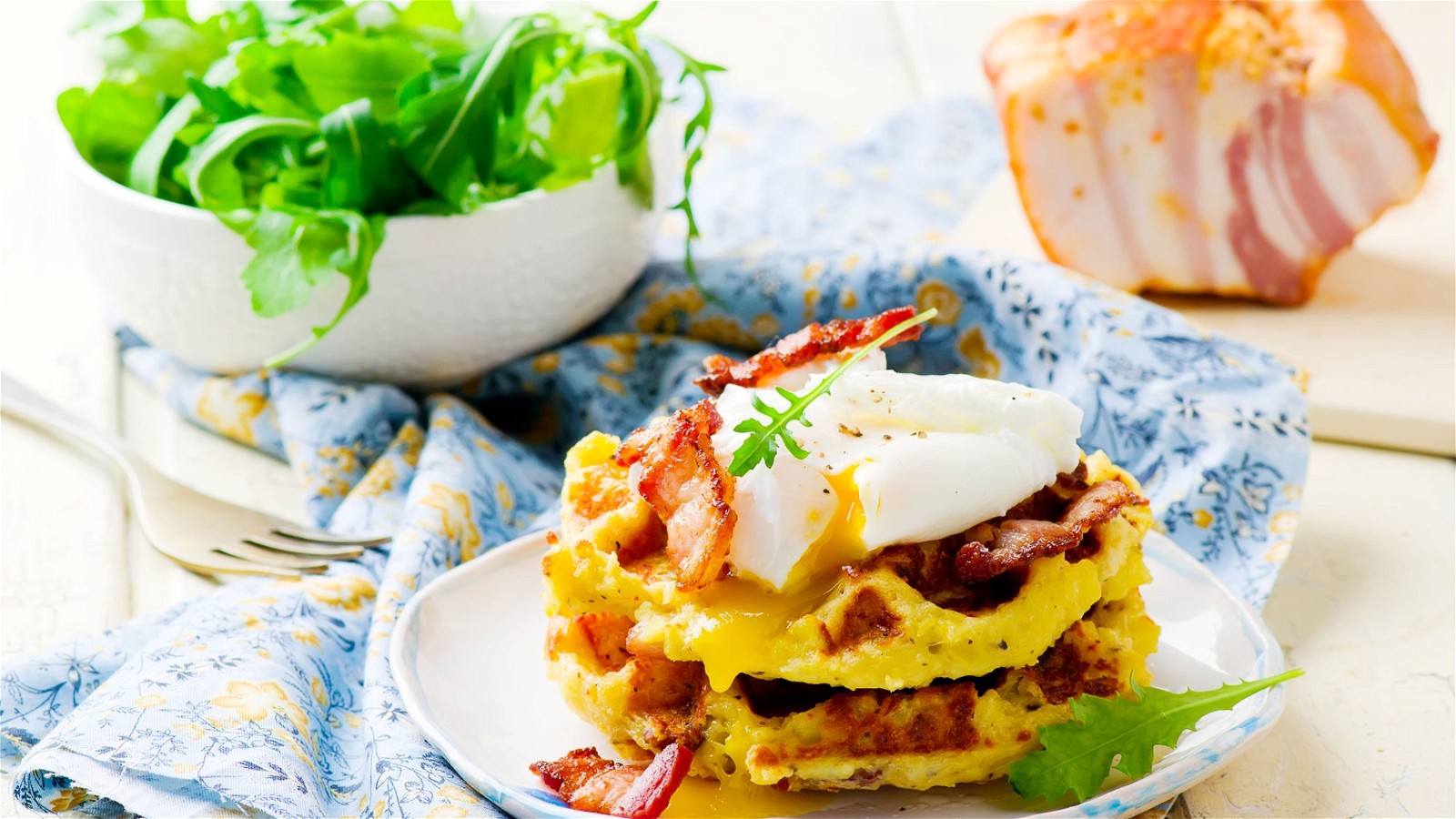 Image of Mashed Potato Waffle Bites