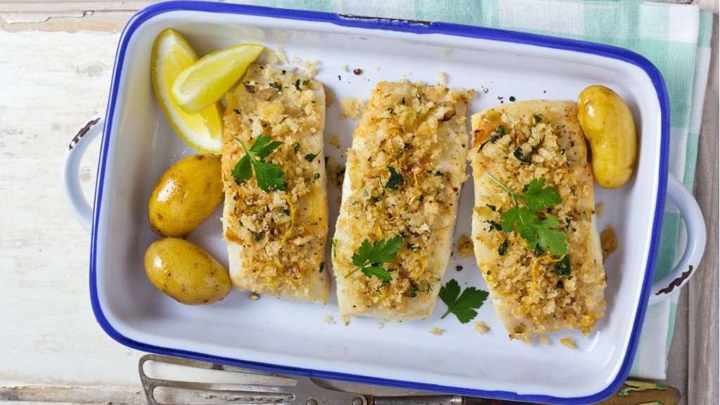 Image of Panko-Topped Baked Fish