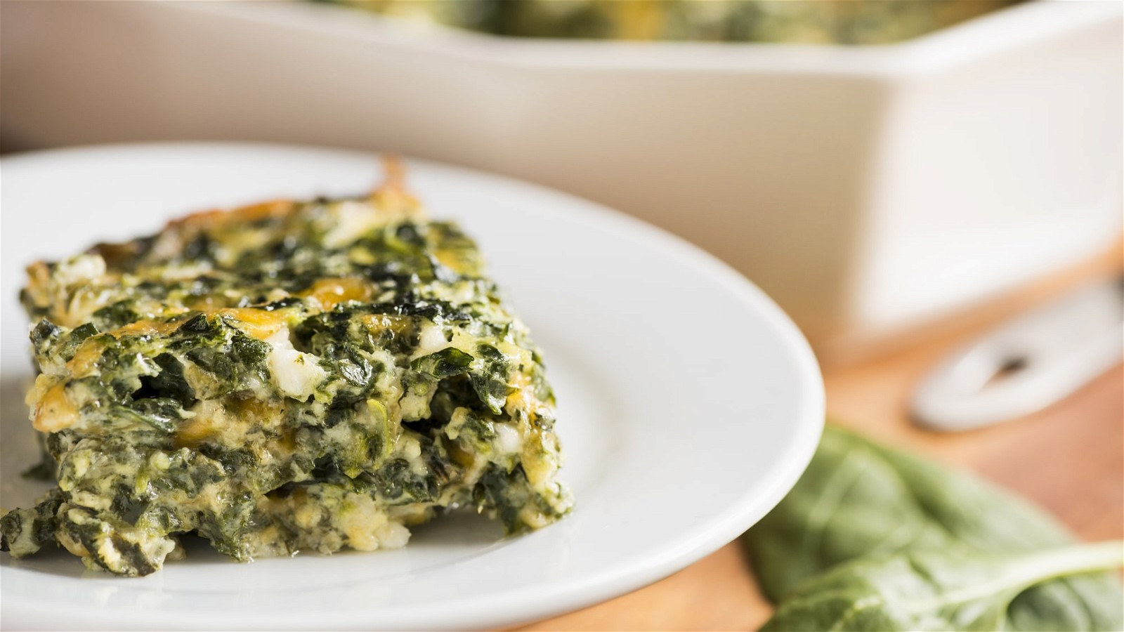 Image of Spinach and  Cheese Casserole