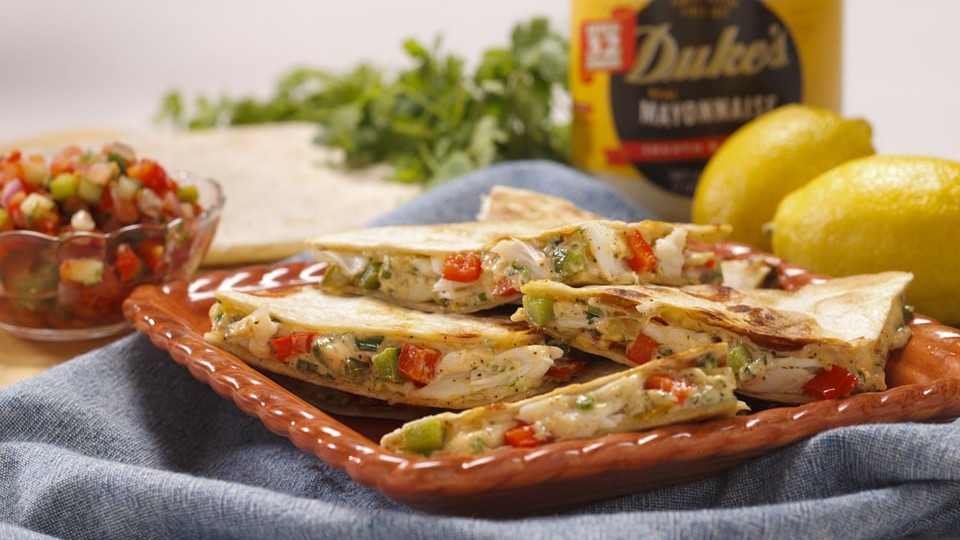 Image of Vegetarian Bell Pepper Quesadilla