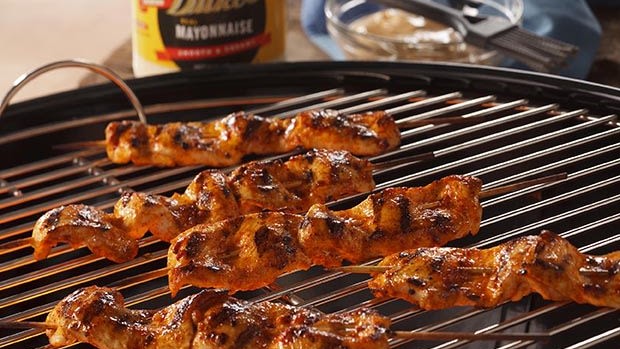 Image of Zesty Chicken Skewers