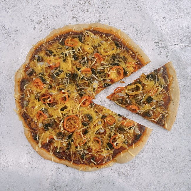 Image of Easy-peasy Vegan Pizza Recipe