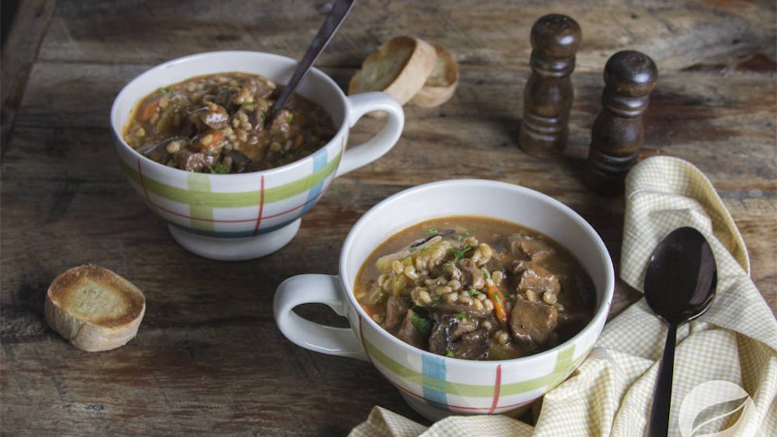 Image of Beef Mushroom Barley Soup