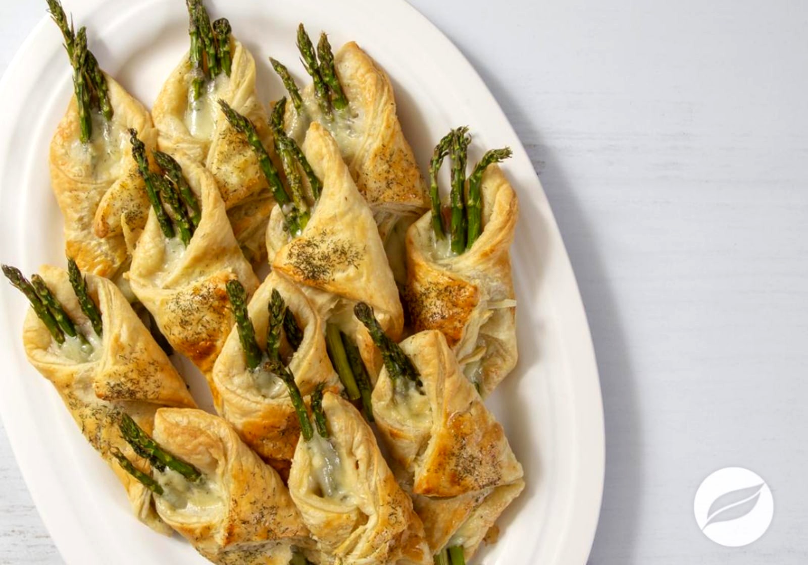 Image of Asparagus Prosciutto & Gruyere Puff Pastry