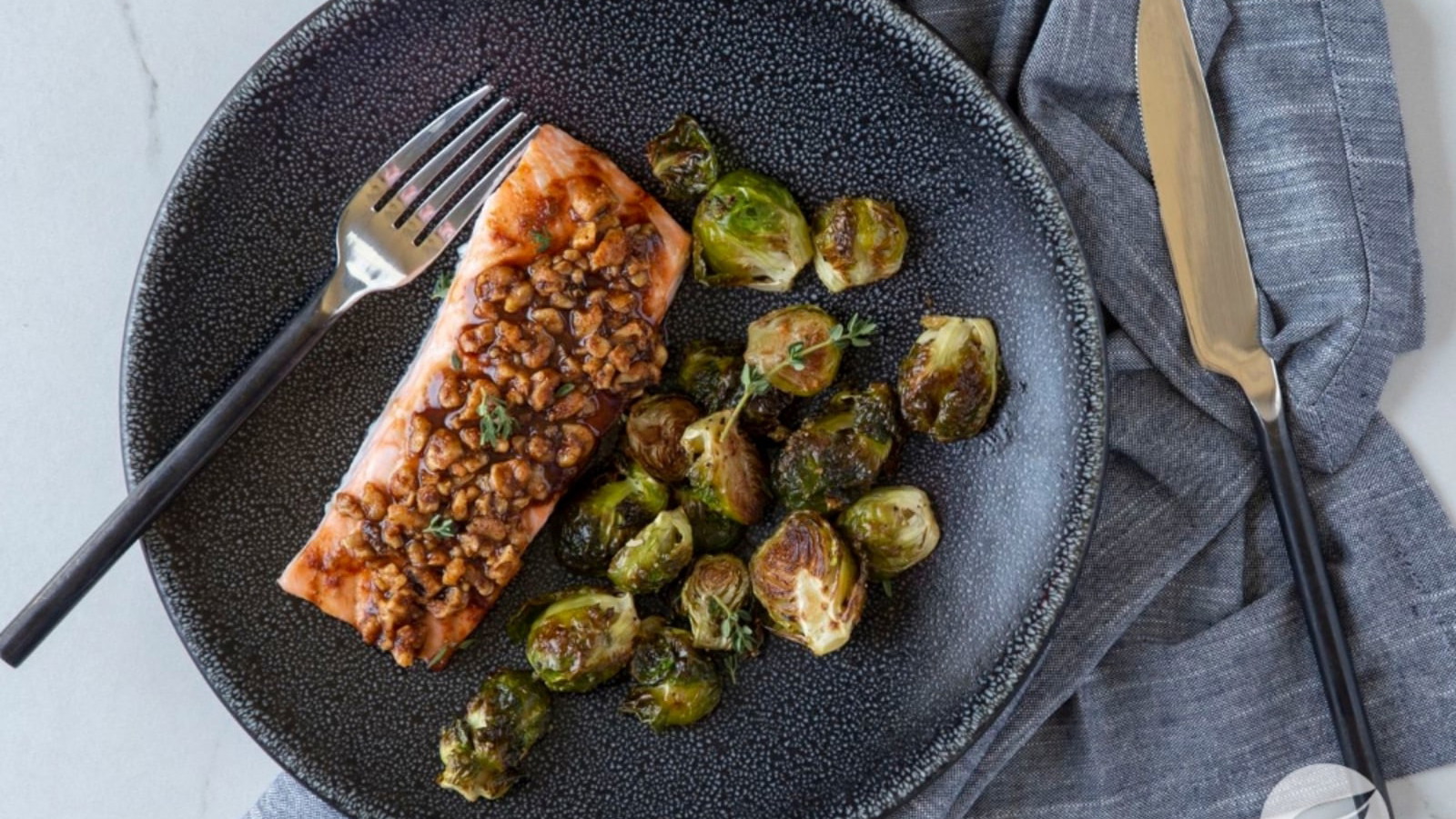 Image of Maple Walnut Crusted Salmon