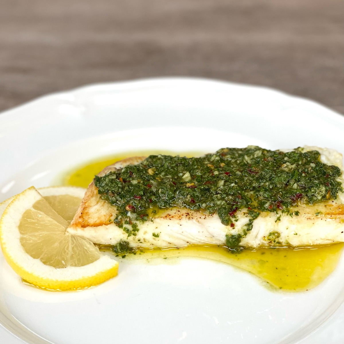 Halibut Chimichurri