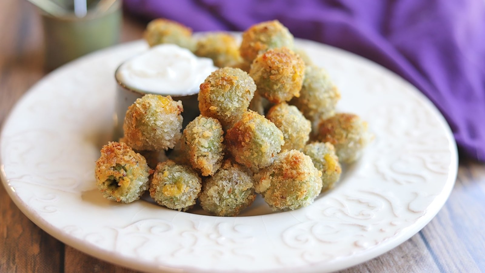 Image of Fried Jalapeno Stuffed Olives