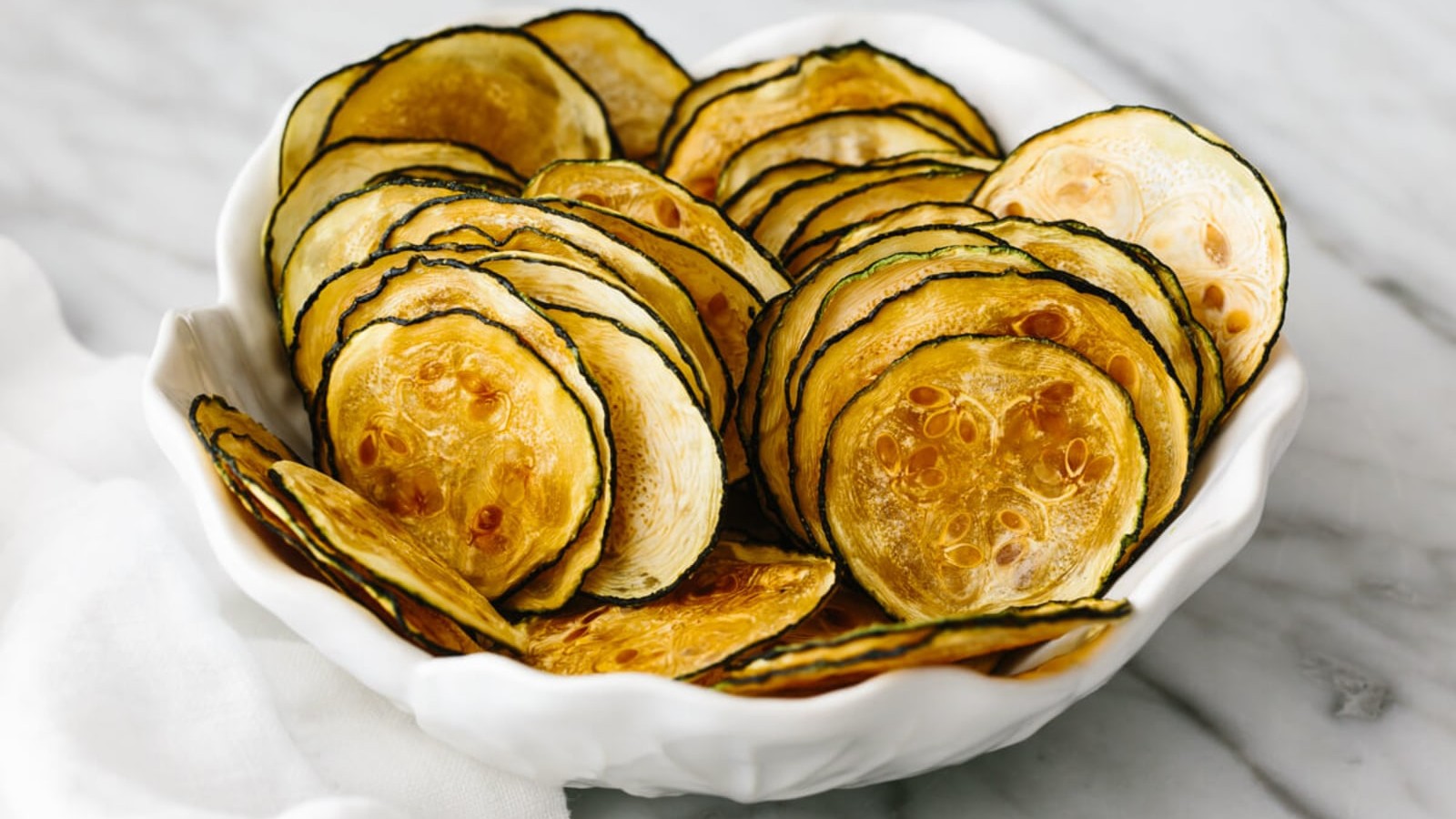 Image of Lemony Zucchini Chips