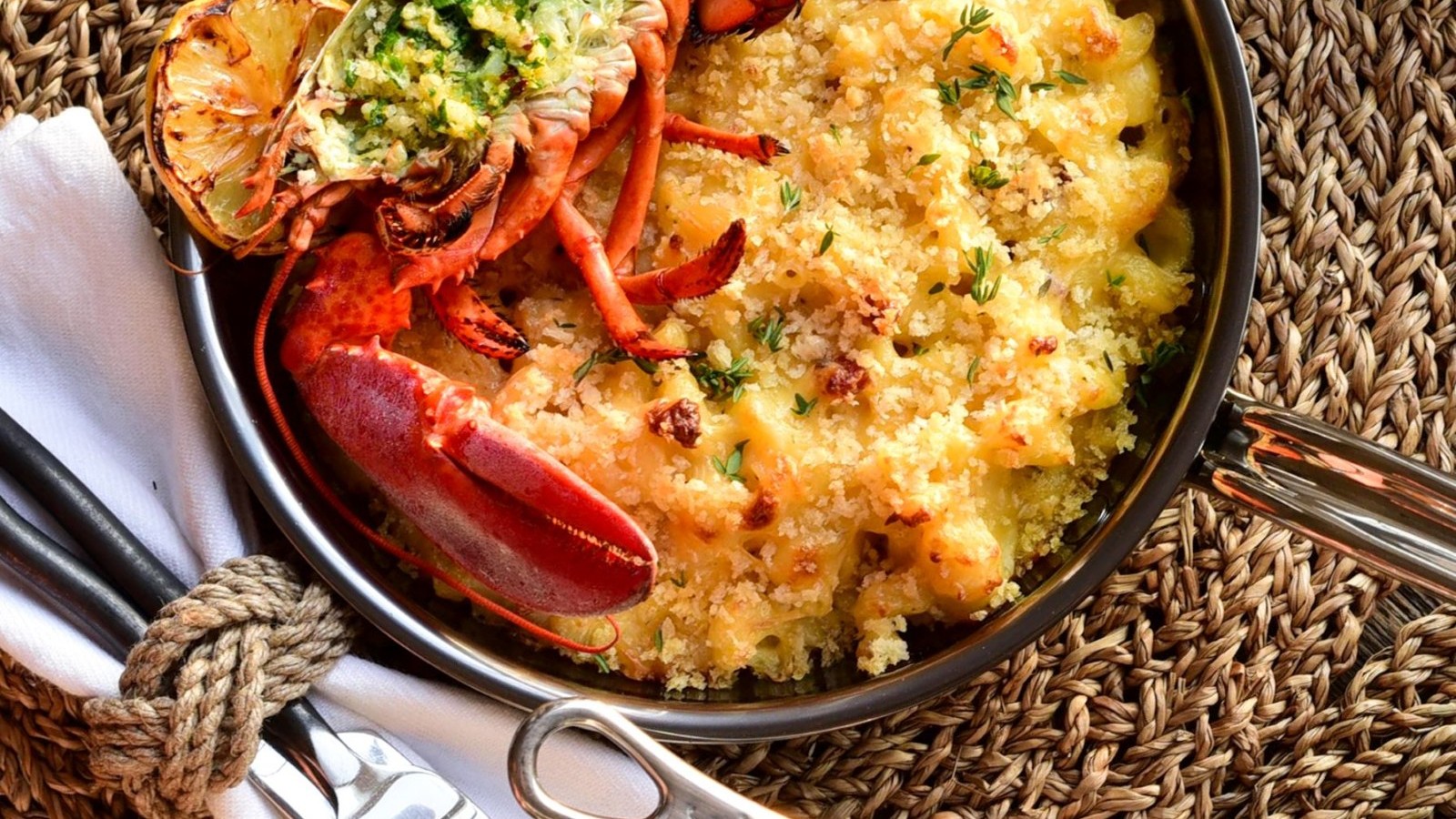 Image of Grilled Lobster Mac & Cheese