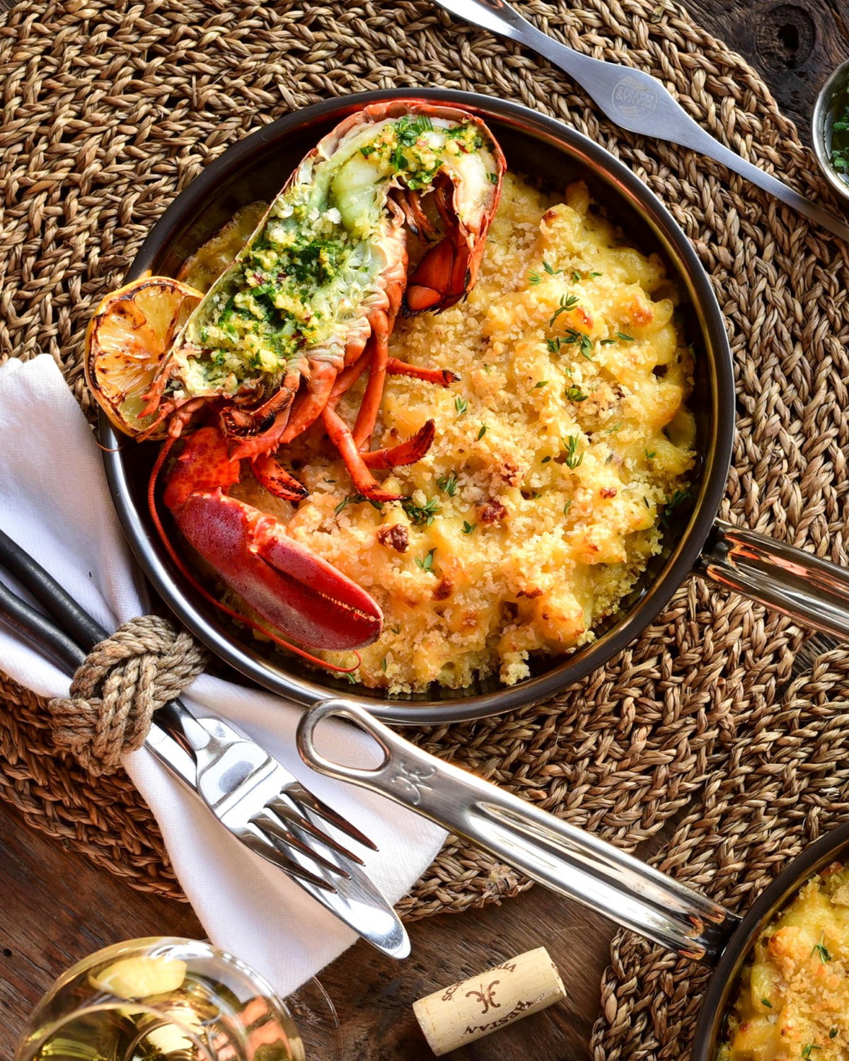 Grilled Lobster Mac & Cheese