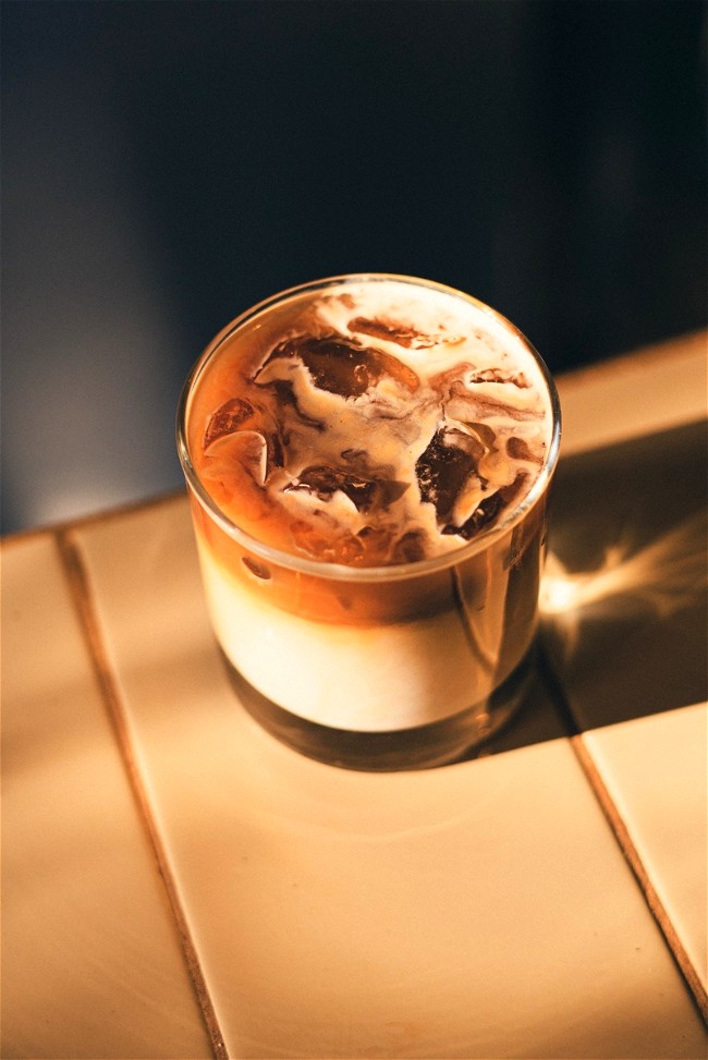 Image of Iced Vanilla Oat Milk Latte