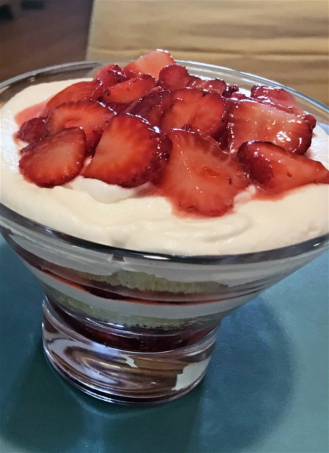 Image of Strawberry Trifle