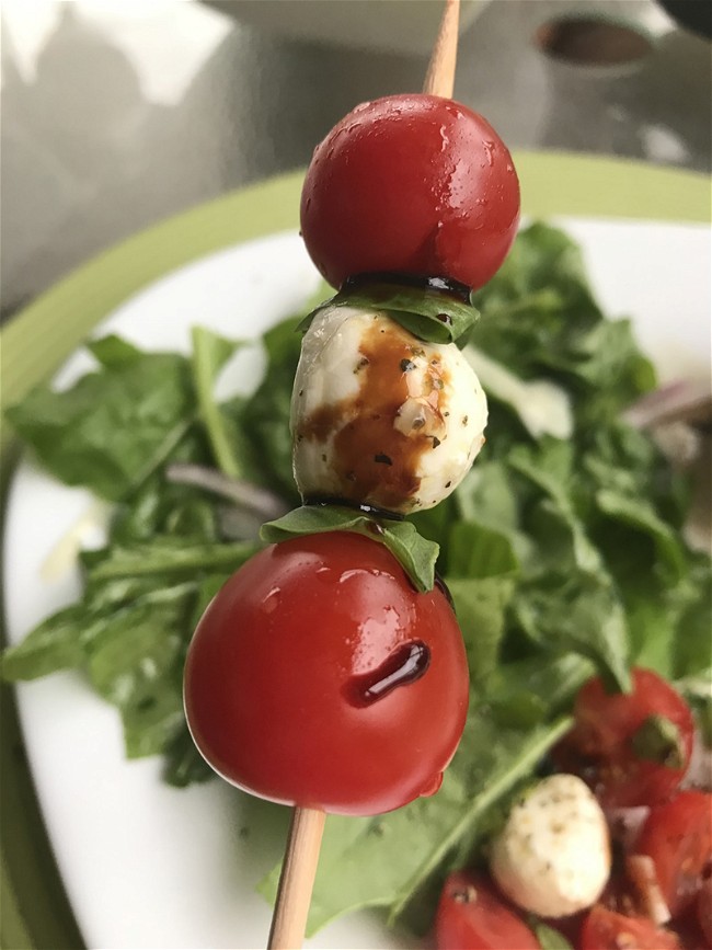 Image of Cherry Tomato Bocconcini Skewers