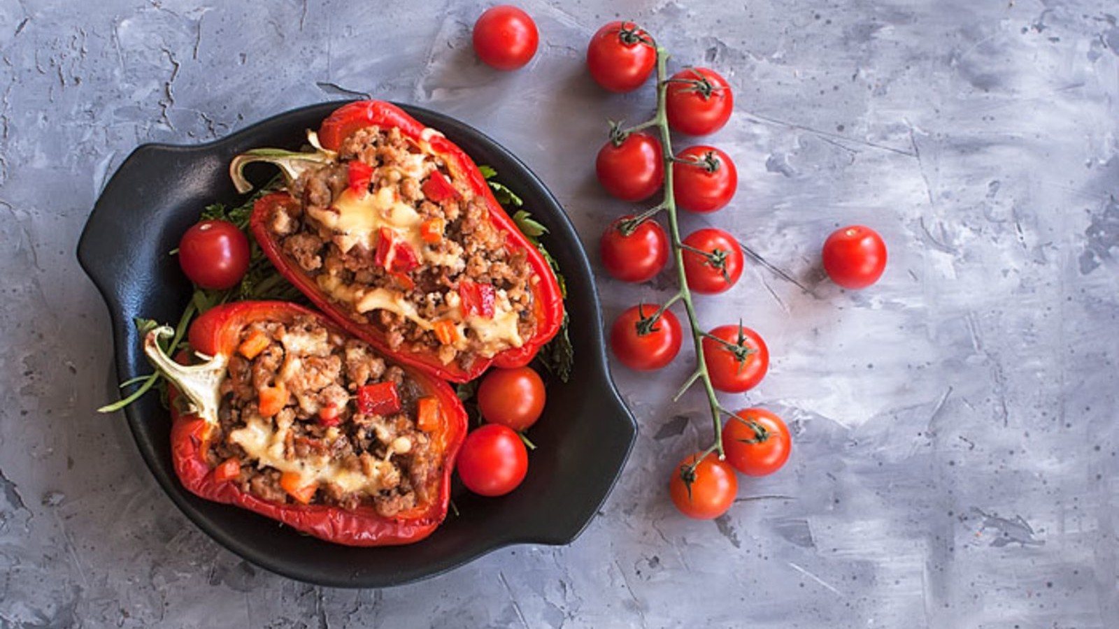 Image of Pimentón Vegano relleno con Legumbres