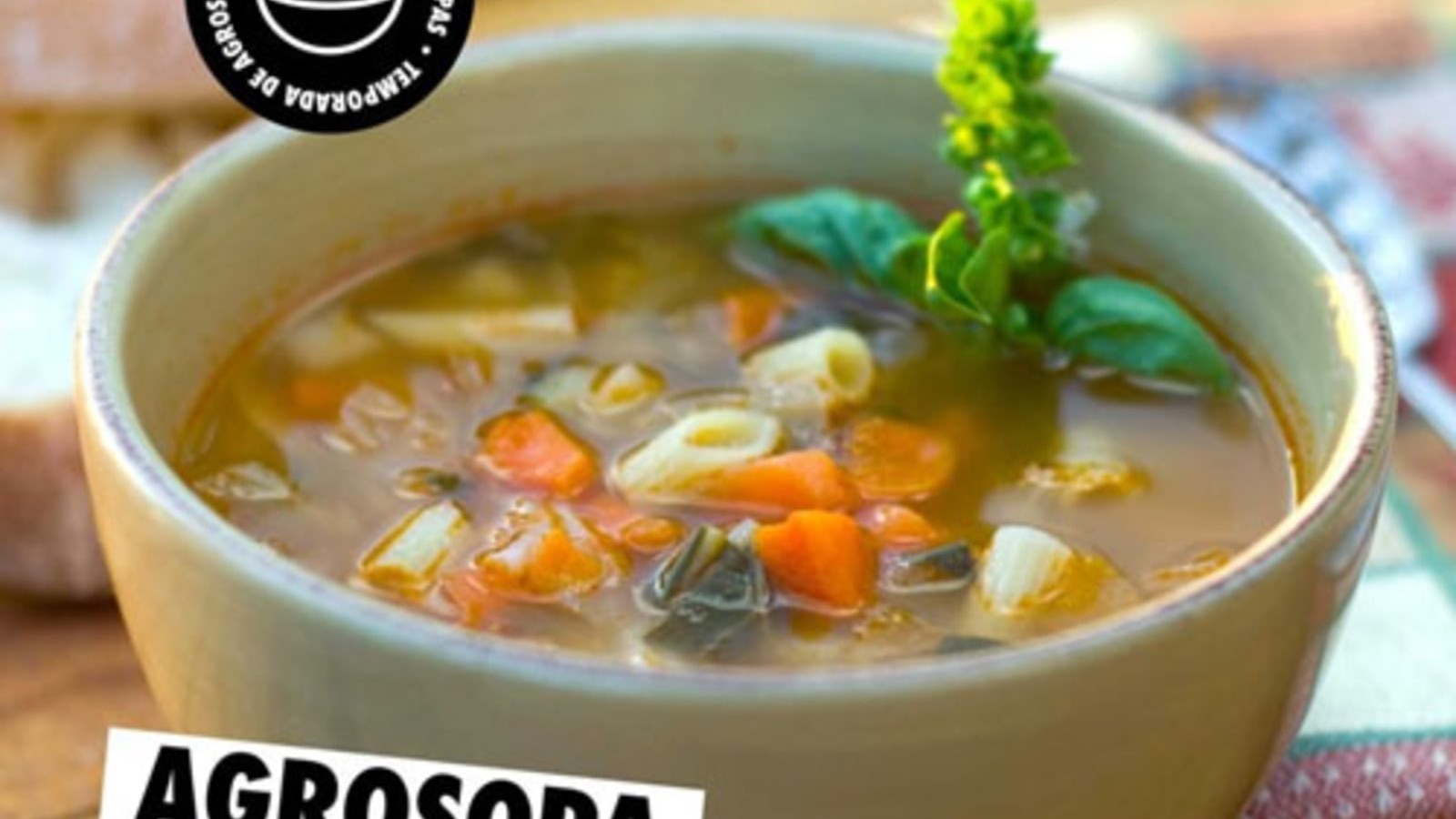 Image of Sopa de Minestrone #Agrosopa
