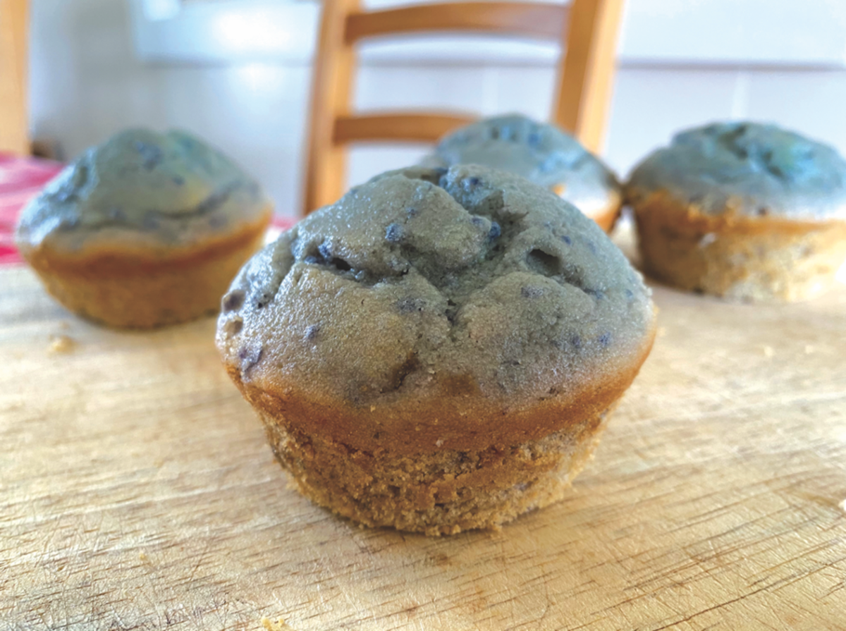 Simple Okinawan Sweet Potato Muffins
