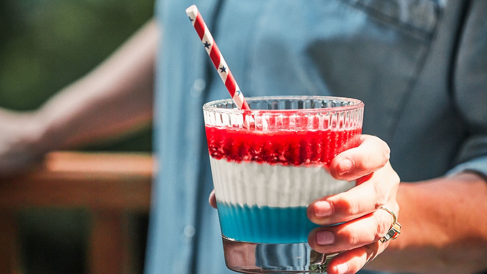 Image of Red, White & Boozy Cocktail