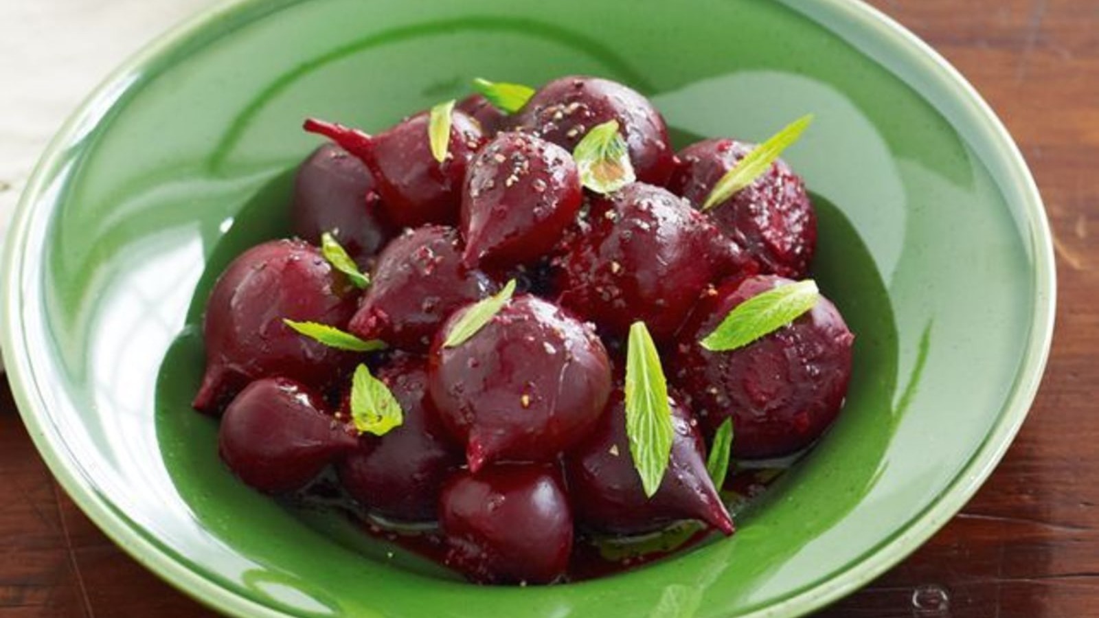 Image of Steamed Baby Beetroot with Mint