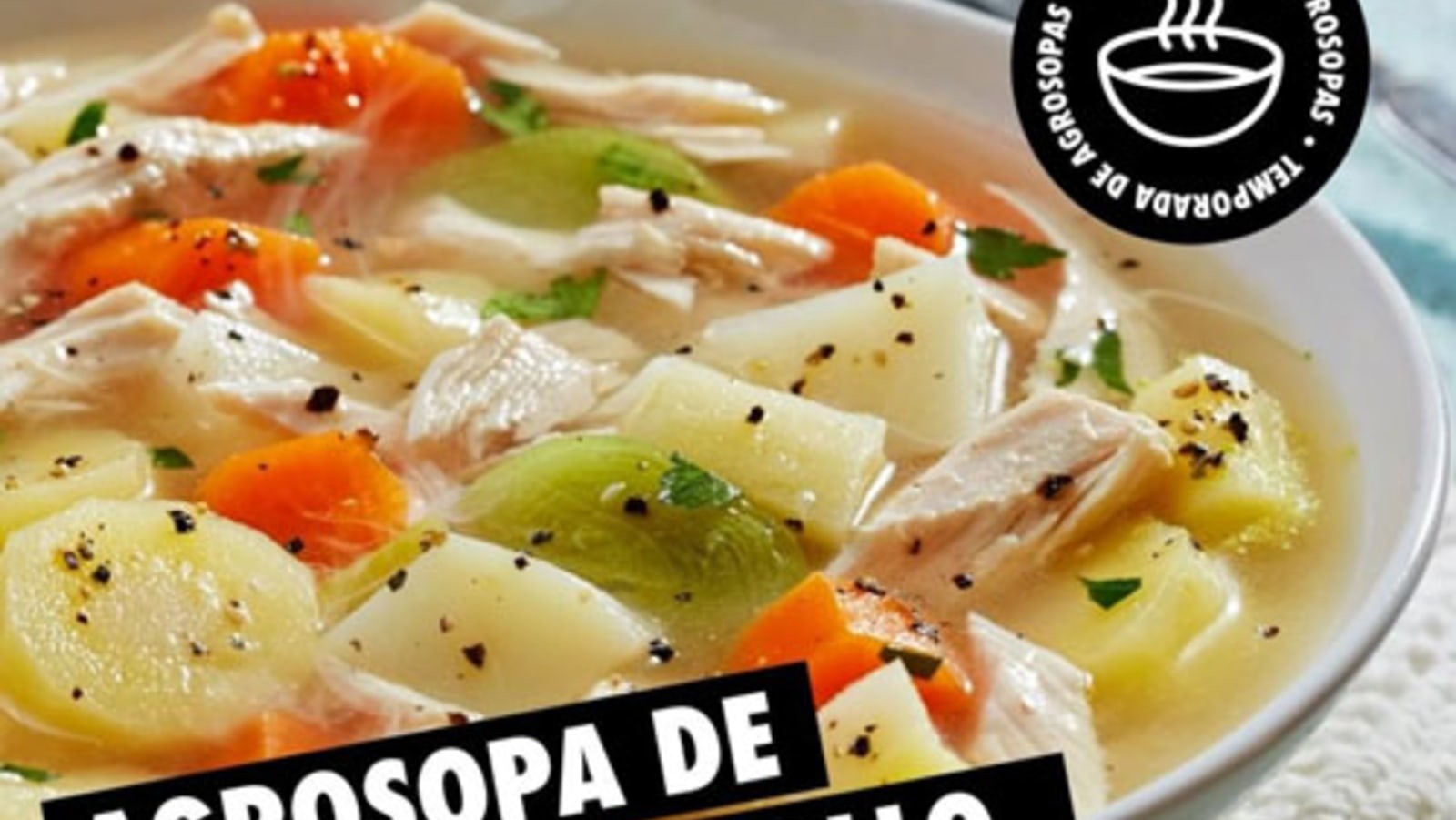 Image of Sopa de Puerro y Pollo #Agrosopa