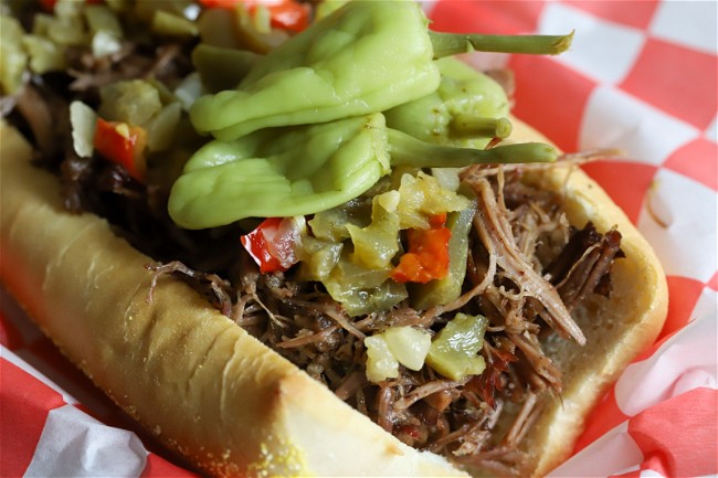 Image of Italian Beef Sandwich 