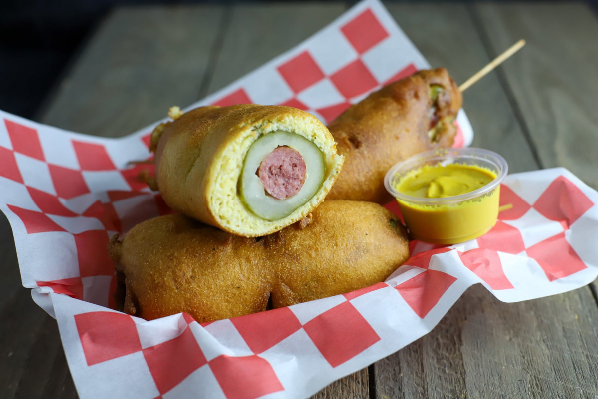 Pickle Corndog