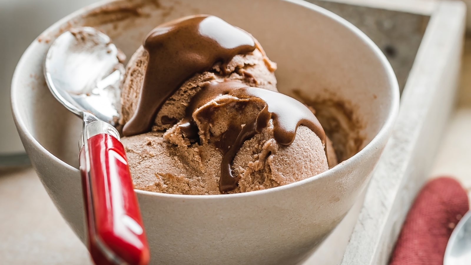 Image of Basic no-churn hazelnut ice cream