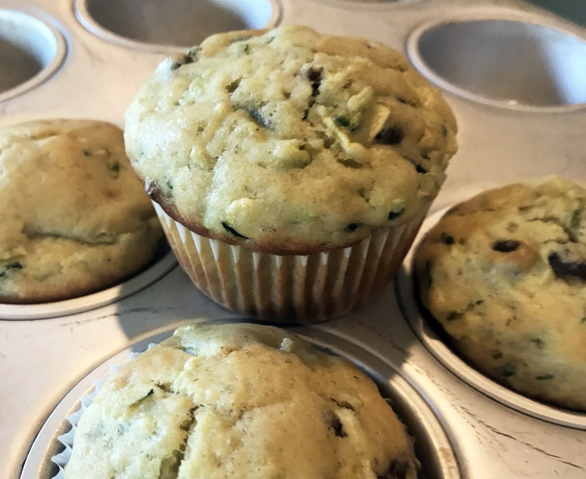 Lemon Zucchini Muffins
