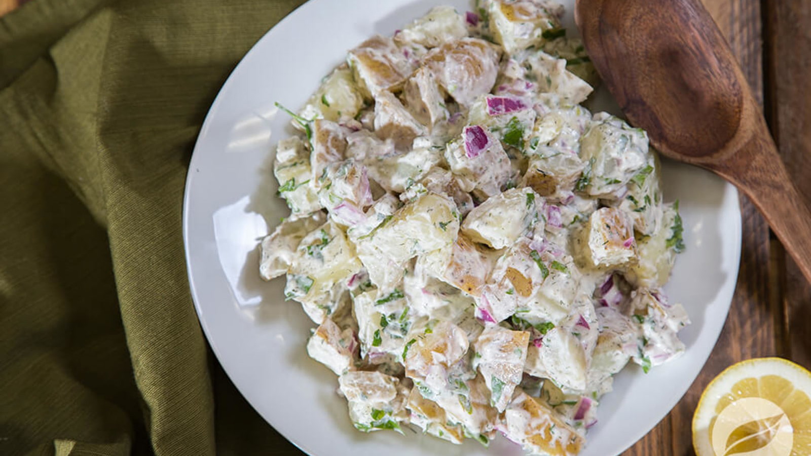 Image of Warm Lemon Dill Potato Salad