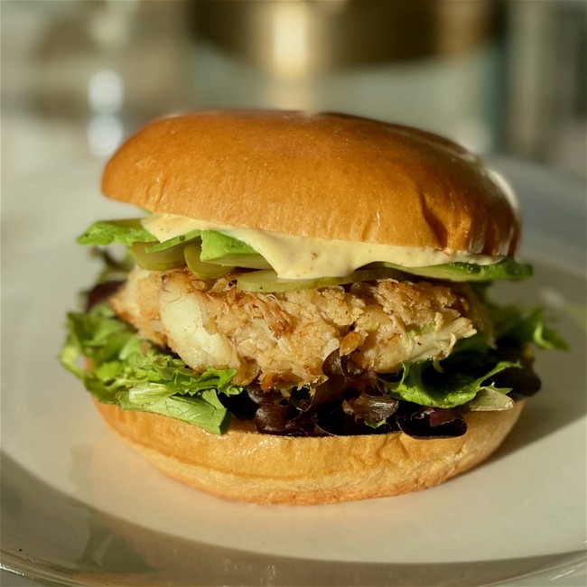 Image of Amba Crab Cake Sandwich