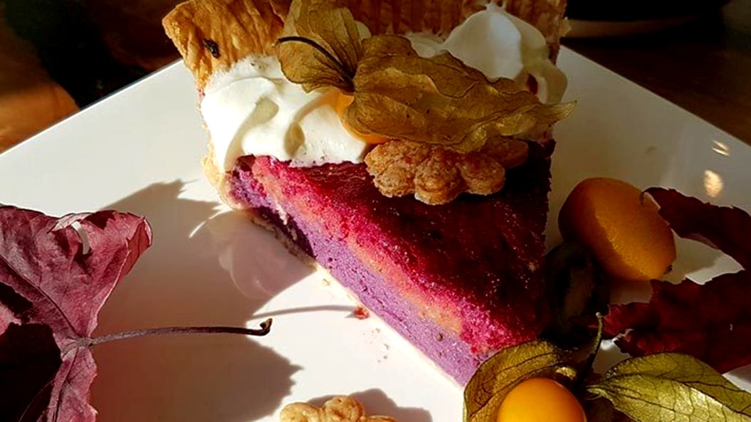 Image of Sweet Potato Beet Pie (Vegetarian and Sugar-Free)