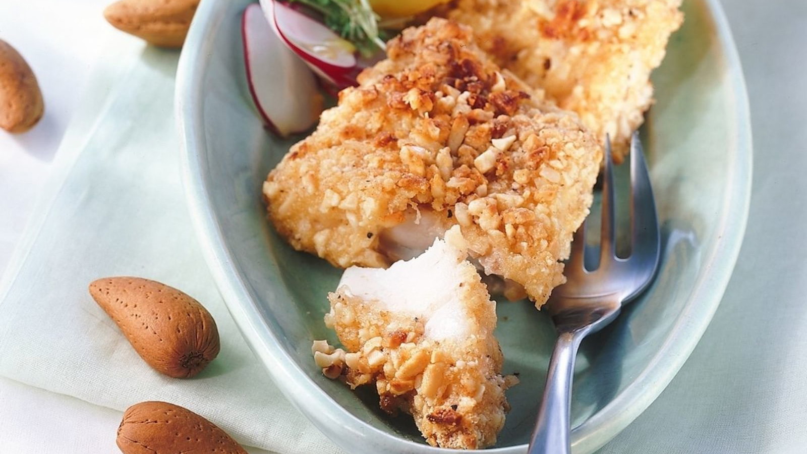Image of Almond Crusted Fish Fillets