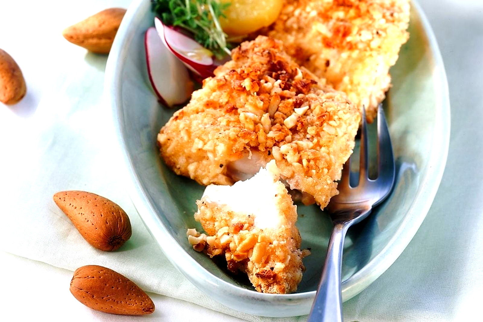 Image of Almond Crusted Fish Fillets