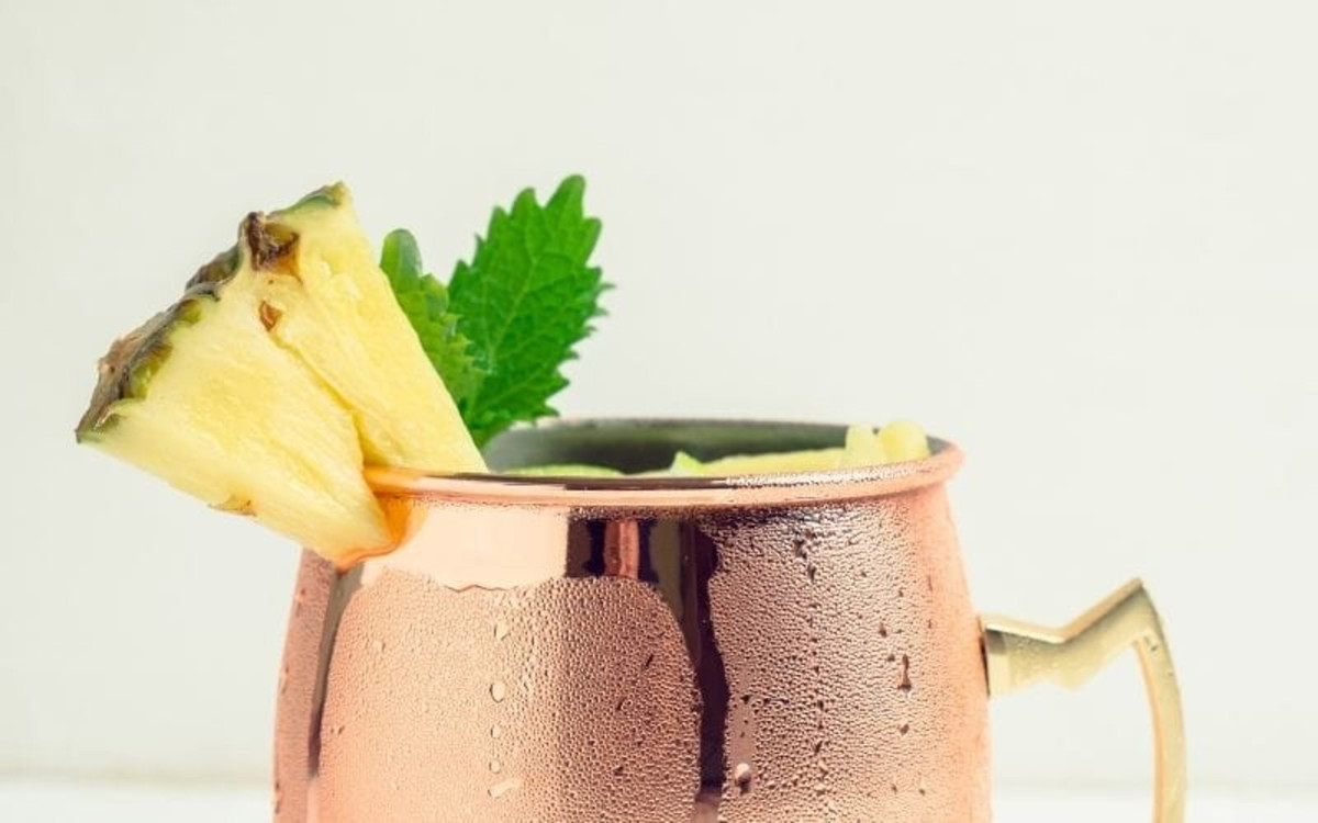 Pineapple Moscow Mule