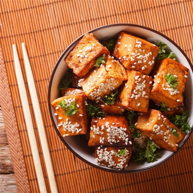 Image of Sweet Chilli Crisp Tofu