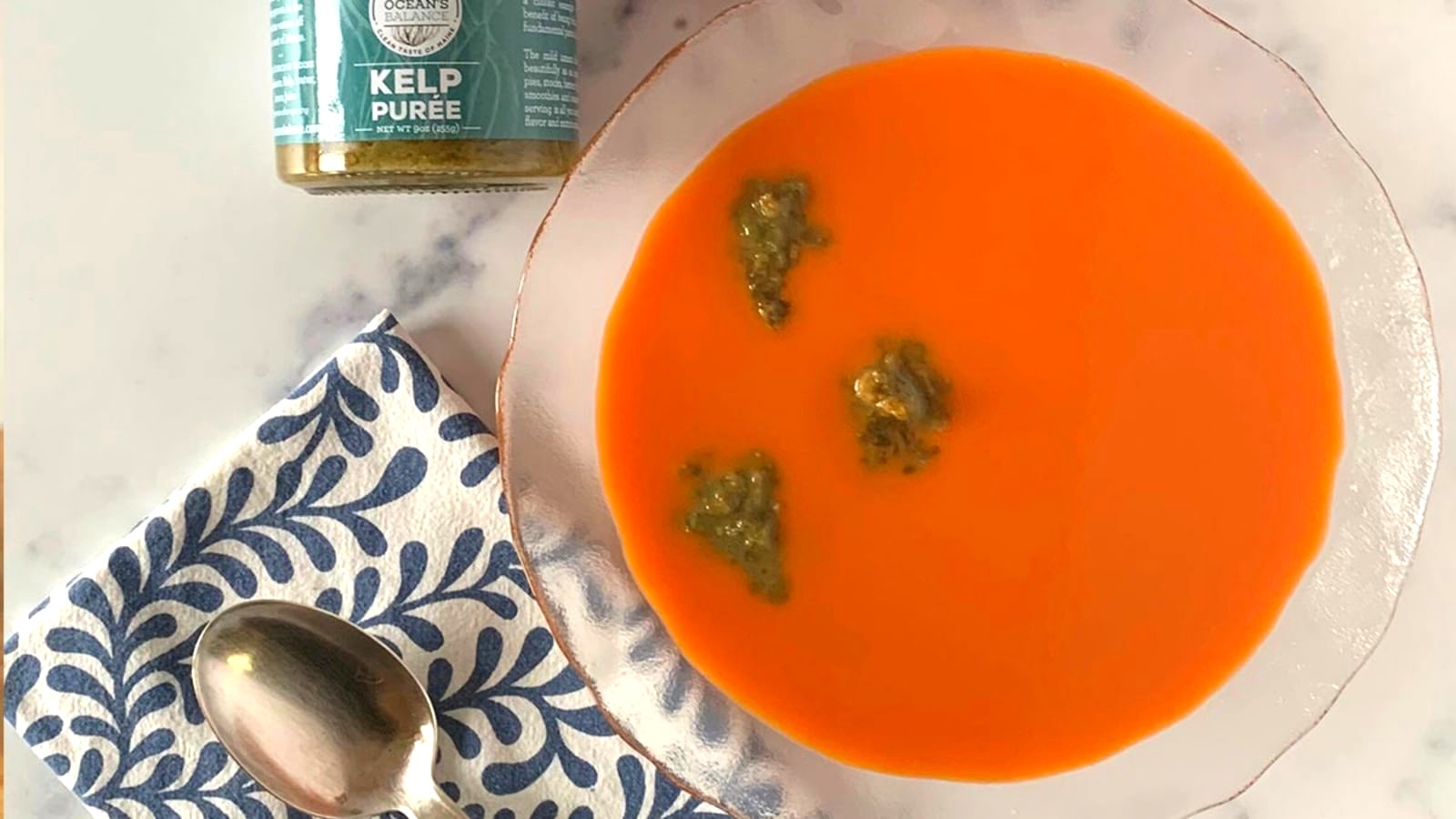 Image of Kelp-Infused Roasted Tomato Soup